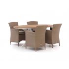 Forza Cecita/Fidenza ovaal 180cm dining tuinset 5-delig