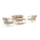 Apple Bee Condor stoel-bank loungeset 6-delig 4-zits