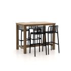 Forza Cali/ROUGH-X 135cm barset 5-delig stapelbaar