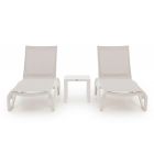 Forza Russi ligbed set 3-delig stapelbaar verstelbaar