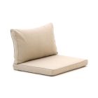 Madison loungekussenset luxe zit 60x60cm rug 60x40cm 2-delig