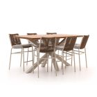 Bellagio Caronia/Induno Deens Ovaal 220cm barset 7-delig stapelbaar