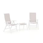 Bellagio Lugo/Stresa balkonset 3-delig verstelbaar