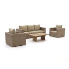 Intenso Carpino/ROUGH-L stoel-bank loungeset 4 delig