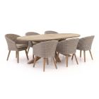 Intenso Tropea/ROUGH-Y Ellips 240cm dining tuinset 7-delig