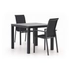 Forza Centallo/Fidenza 90cm dining tuinset 3-delig stapelbaar