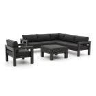 Bellagio Campazzo hoek loungeset 5-delig