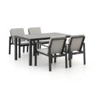 Bellagio Vezzano/Menzano 160cm dining tuinset 5-delig