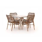 Intenso Parma/Sora 90cm dining tuinset 5-delig stapelbaar