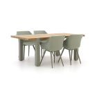 Hartman Sophie Studio/Almeria 200cm dining tuinset 5-delig