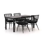 Intenso Asti/La Fonte 160cm dining tuinset 5-delig
