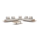 Bellagio San Lupo hoek loungeset 5-delig 5-zits