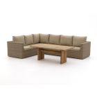 Intenso Carpino/ROUGH-L dining loungeset 3-delig links