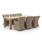 Intenso Milano/ROUGH-X 240cm dining tuinset 7-delig