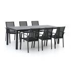 Bernstein Amberg/Menzano 220cm dining tuinset 7-delig stapelbaar
