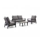Tierra Outdoor Musone stoel-bank loungeset 4-delig 4-zits verstelbaar