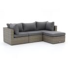 Forza Barolo chaise longue loungeset 4-delig