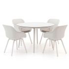 Hartman Le Soleil Element/Sophie Studio ø128cm dining tuinset 5-delig