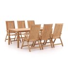 Sunyard Oxford/Liverpool 210cm dining tuinset 7-delig verstelbaar