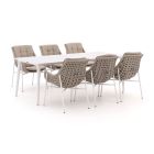 Manifesto Novara/Sora 220cm dining tuinset 7-delig