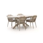 Tierra Outdoor SantaFe/Oblong 200cm dining tuinset 5-delig
