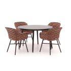 Hartman Delphine/Sophie Studio ø128cm dining tuinset 5-delig