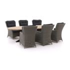 Intenso Milano/ROUGH-Y Ellips 280cm dining tuinset 7-delig