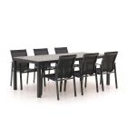 Forza Altea/Fidenza 220cm dining tuinset 7-delig stapelbaar