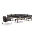 Bellagio Nova Siri/ROUGH-K hoek loungeset 6-delig