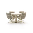 Apple Bee Camp Bay/Melville ø 140cm dining tuinset 5-delig draaibaar