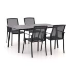 Bellagio Dranera/Sora 160cm dining tuinset 5-delig stapelbaar