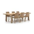 Hartman Flow/Almeria 280cm dining tuinset 7-delig