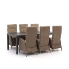 Intenso Fabrizi/Fidenza 220cm dining tuinset 7-delig verstelbaar