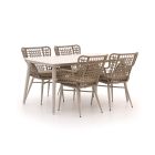 Intenso Busso/Sora 160cm dining tuinset 5-delig