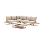 SUNS Stockholm hoek loungeset 4-delig links