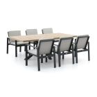 Bellagio Vezzano/Montorio 220cm dining tuinset 7-delig