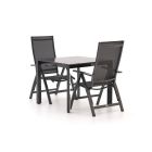 Bellagio Avenza/Sestino 90cm dining tuinset 3-delig verstelbaar