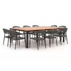 Manifesto Belpasso/Linosa 240x160cm dining tuinset 11-delig stapelbaar