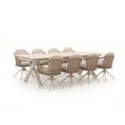 Manifesto Tolmezzo/Citadella 280/340cm dining tuinset 9-delig draaibaar uitschuifbaar