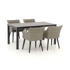 Manifesto Matese/Menzano 160cm dining tuinset 5-delig