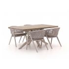 Manifesto Valsecca/Montorio 160cm dining tuinset 5-delig