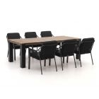 Tierra Outdoor Liv/ROUGH-X 240cm dining tuinset 7-delig stapelbaar