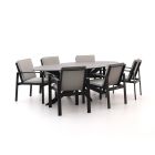 Bellagio Vezzano/Furato ellips 240cm dining tuinset 7-delig