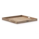 ROUGH-X dienblad 80x80cm - Old Teak Greywash