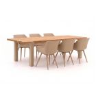 Hartman Sophie Studio/Almeria 280cm dining tuinset 7-delig