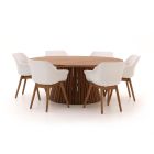 Hartman Sophie Studio/Santa Severina ø180cm dining tuinset 7-delig