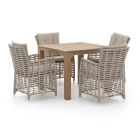 Manifesto Ortello/ROUGH-S 90cm dining tuinset 5-delig