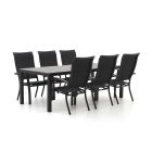 Bellagio Lugo/Fidenza 220cm dining tuinset 7-delig stapelbaar