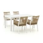 Manifesto Rivola/Menzano 160cm dining tuinset 5-delig