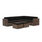 ROUGH-C hoek loungeset 6-delig
